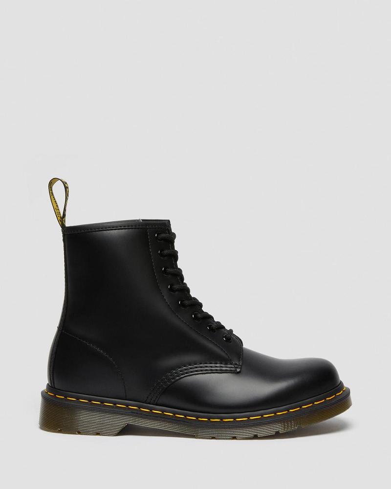 Women's Dr Martens 1460 Smooth Leather Lace Up Boots Black | AU 209SGL